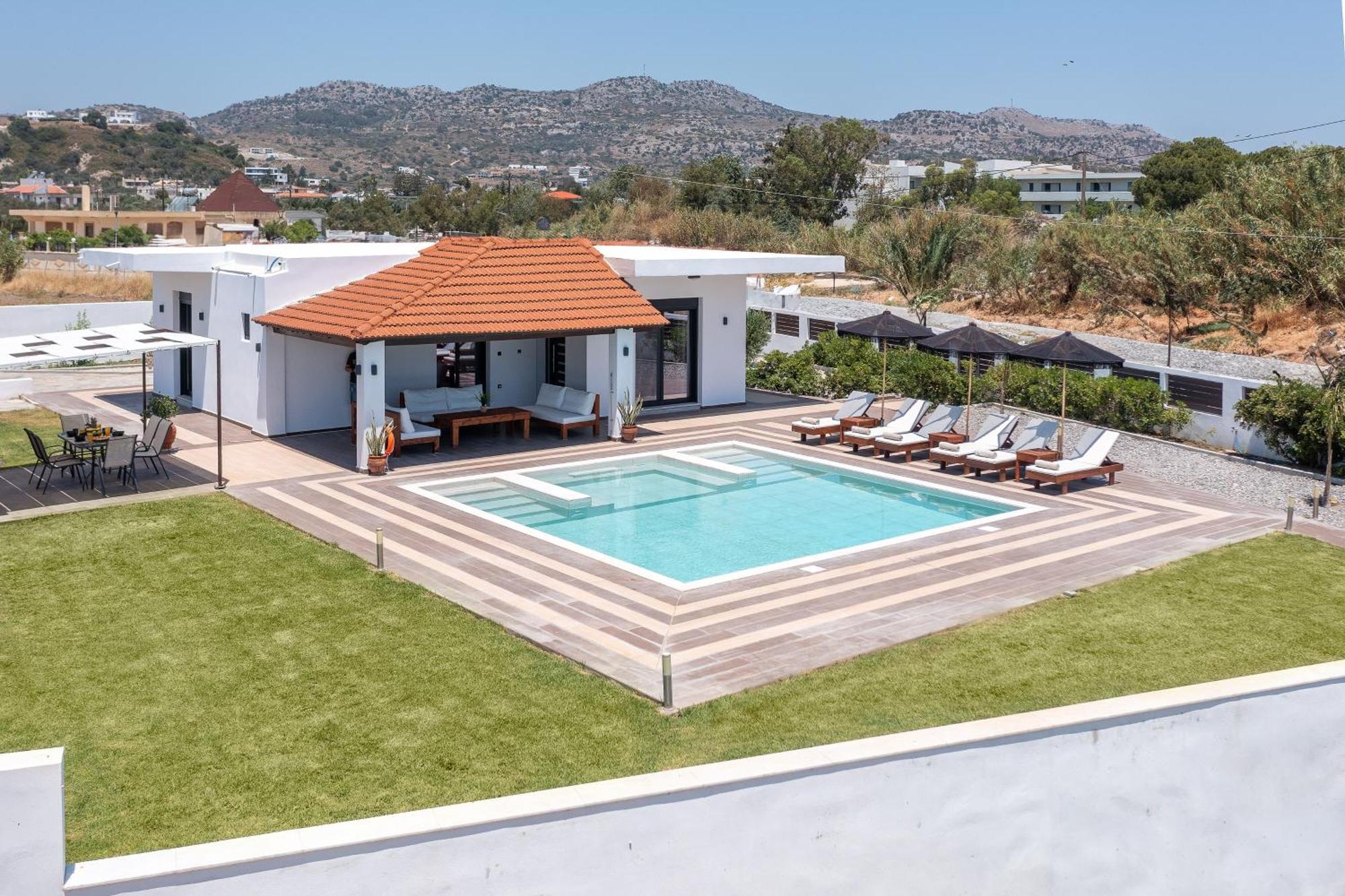 Elysian Villa Afantou Exterior foto