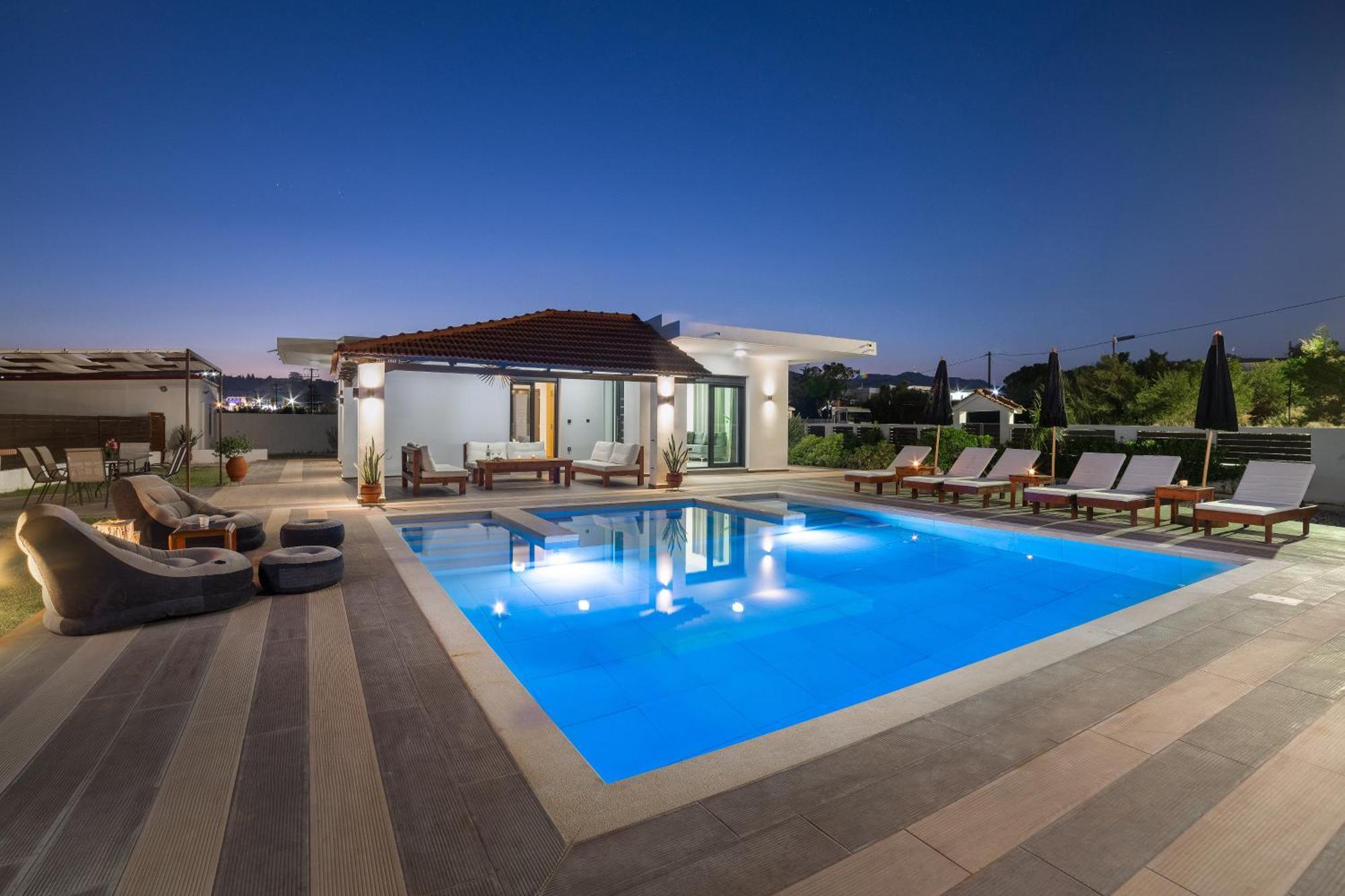 Elysian Villa Afantou Exterior foto